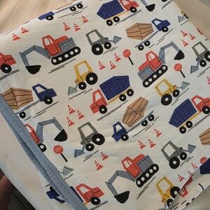 Little Sleepies Construction Themed Bamboo Cloud Blanket